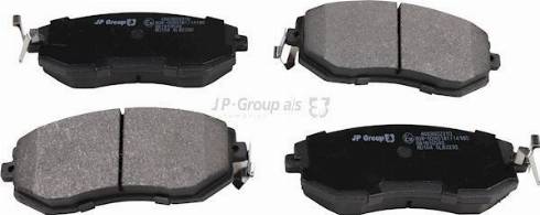 JP Group 4663602310 - Bremžu uzliku kompl., Disku bremzes www.autospares.lv