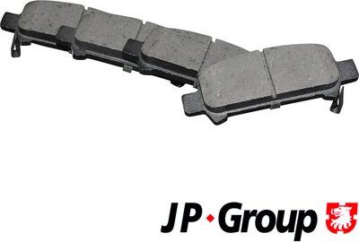 JP Group 4663700110 - Тормозные колодки, дисковые, комплект www.autospares.lv