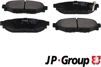 JP Group 4663700310 - Brake Pad Set, disc brake www.autospares.lv