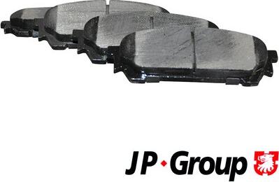 JP Group 4663700210 - Тормозные колодки, дисковые, комплект www.autospares.lv