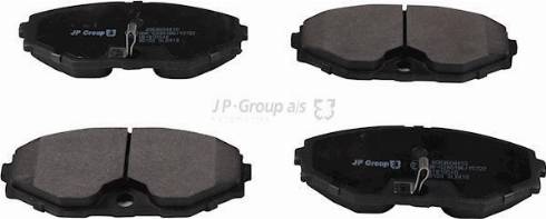 JP Group 4063604410 - Тормозные колодки, дисковые, комплект www.autospares.lv