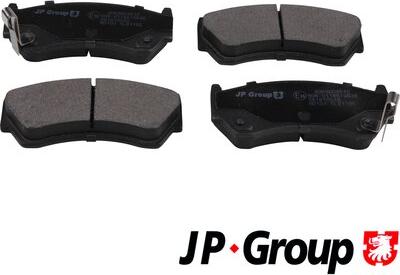 JP Group 4063604610 - Тормозные колодки, дисковые, комплект www.autospares.lv