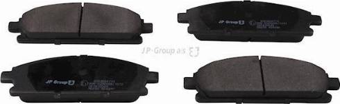 JP Group 4063604710 - Bremžu uzliku kompl., Disku bremzes www.autospares.lv