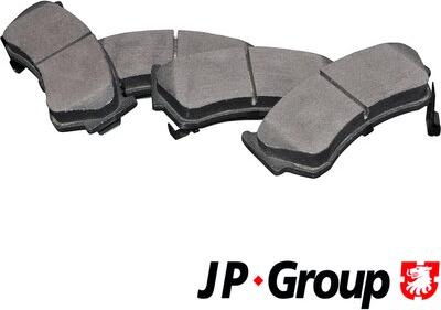 JP Group 4063600410 - Brake Pad Set, disc brake www.autospares.lv