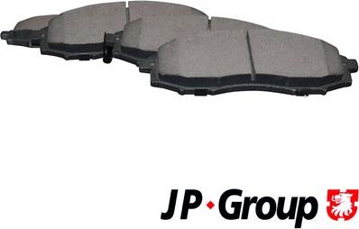 JP Group 4063600510 - Bremžu uzliku kompl., Disku bremzes www.autospares.lv