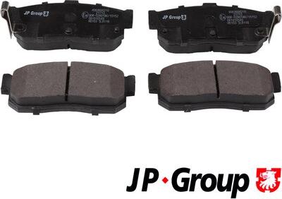 JP Group 4063600210 - Bremžu uzliku kompl., Disku bremzes www.autospares.lv