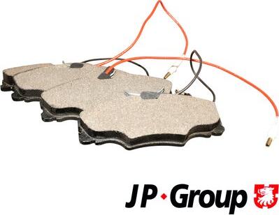 JP Group 4163604310 - Bremžu uzliku kompl., Disku bremzes www.autospares.lv