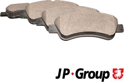 JP Group 4163601210 - Brake Pad Set, disc brake www.autospares.lv