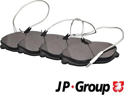 JP Group 4163603410 - Bremžu uzliku kompl., Disku bremzes www.autospares.lv