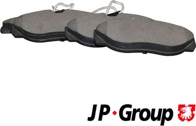 JP Group 4163603210 - Brake Pad Set, disc brake www.autospares.lv