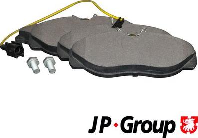 JP Group 4163602310 - Bremžu uzliku kompl., Disku bremzes www.autospares.lv