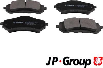 JP Group 4163607810 - Bremžu uzliku kompl., Disku bremzes www.autospares.lv