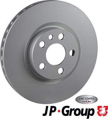 JP Group 4163100800 - Brake Disc www.autospares.lv