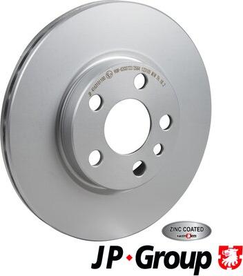 JP Group 4163101100 - Brake Disc www.autospares.lv