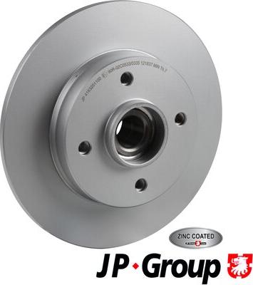 JP Group 4163201100 - Brake Disc www.autospares.lv