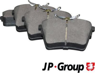 JP Group 4163700710 - Brake Pad Set, disc brake www.autospares.lv