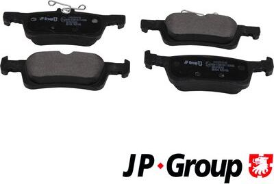 JP Group 4163701510 - Bremžu uzliku kompl., Disku bremzes www.autospares.lv