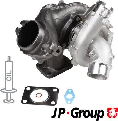 JP Group 4117400100 - Турбина, компрессор www.autospares.lv