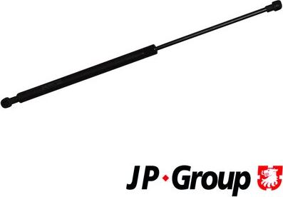 JP Group 4181201500 - Gāzes atspere, Bagāžas / Kravas nodalījuma vāks www.autospares.lv