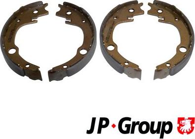 JP Group 4863900410 - Brake Shoe Set, parking brake www.autospares.lv