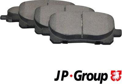 JP Group 4863600810 - Bremžu uzliku kompl., Disku bremzes www.autospares.lv