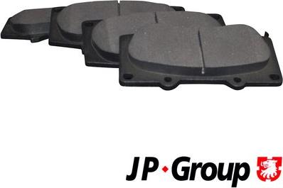 JP Group 4863600710 - Brake Pad Set, disc brake www.autospares.lv