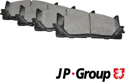 JP Group 4863603210 - Bremžu uzliku kompl., Disku bremzes www.autospares.lv