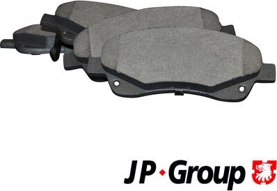 JP Group 4863602510 - Bremžu uzliku kompl., Disku bremzes www.autospares.lv