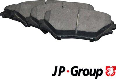 JP Group 4863602310 - Brake Pad Set, disc brake www.autospares.lv