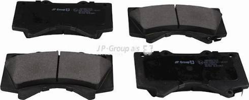 JP Group 4863607310 - Brake Pad Set, disc brake www.autospares.lv