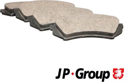 JP Group 4863700410 - Brake Pad Set, disc brake www.autospares.lv