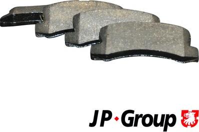 JP Group 4863700210 - Brake Pad Set, disc brake www.autospares.lv