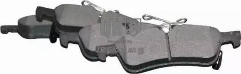 JP Group 4863700719 - Brake Pad Set, disc brake www.autospares.lv