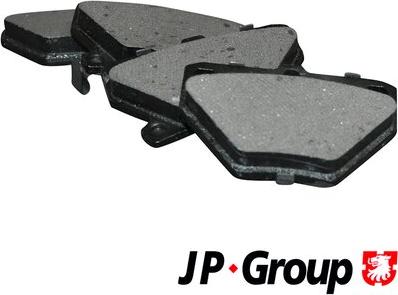 JP Group 4863701110 - Тормозные колодки, дисковые, комплект www.autospares.lv