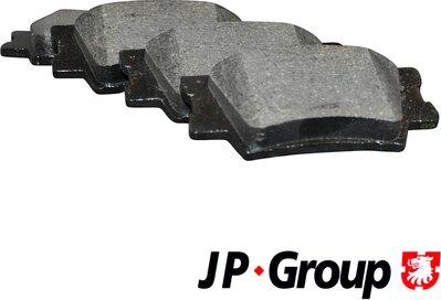 JP Group 4863701810 - Bremžu uzliku kompl., Disku bremzes www.autospares.lv