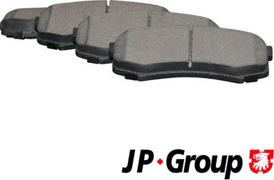 JP Group 4863701710 - Brake Pad Set, disc brake www.autospares.lv