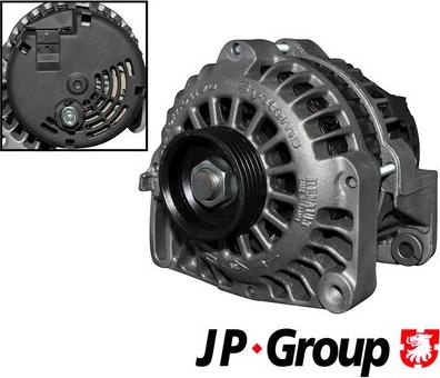 JP Group 4390101000 - Генератор www.autospares.lv