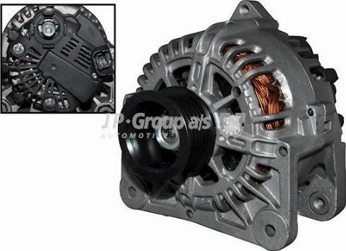 JP Group 4390101200 - Alternator www.autospares.lv