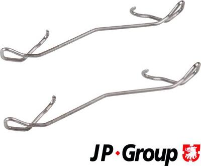 JP Group 4364002910 - Piederumu komplekts, Disku bremžu uzlikas www.autospares.lv