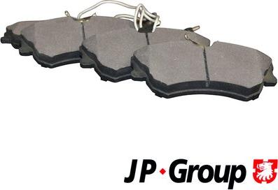 JP Group 4363600410 - Bremžu uzliku kompl., Disku bremzes www.autospares.lv