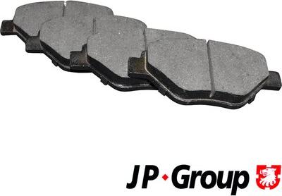 JP Group 4363600710 - Bremžu uzliku kompl., Disku bremzes www.autospares.lv