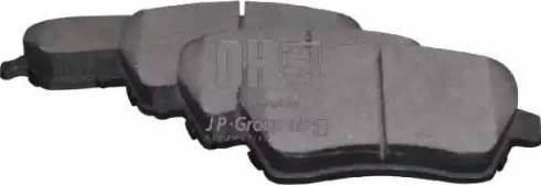 JP Group 4363601919 - Bremžu uzliku kompl., Disku bremzes www.autospares.lv