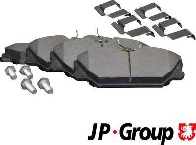 JP Group 4363601510 - Bremžu uzliku kompl., Disku bremzes www.autospares.lv