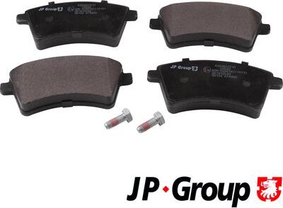 JP Group 4363601010 - Bremžu uzliku kompl., Disku bremzes www.autospares.lv