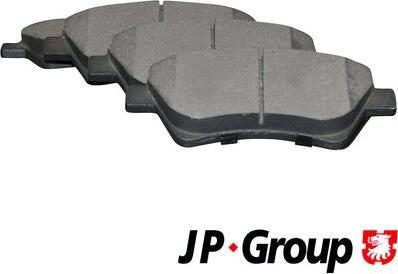 JP Group 4363601810 - Bremžu uzliku kompl., Disku bremzes www.autospares.lv