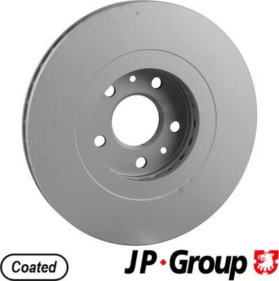 JP Group 4363102500 - Bremžu diski www.autospares.lv