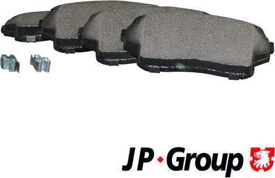 JP Group 4763600910 - Bremžu uzliku kompl., Disku bremzes www.autospares.lv