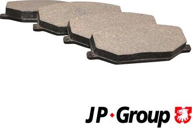 JP Group 4763600110 - Brake Pad Set, disc brake www.autospares.lv