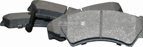 JP Group 4763600710 - Brake Pad Set, disc brake www.autospares.lv