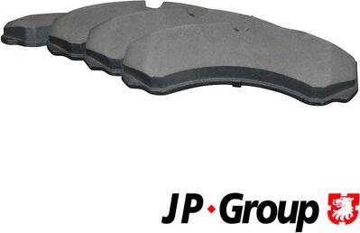 JP Group 5363600310 - Brake Pad Set, disc brake www.autospares.lv